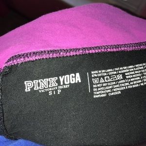 pink yoga leggings